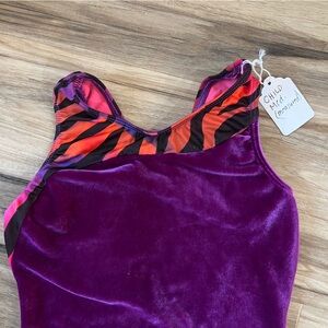 GK Lot of 2 Child Medium Leotards Gymnastics